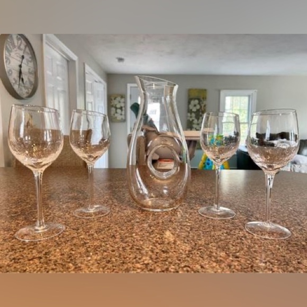 Wine Glass & Decanter Set